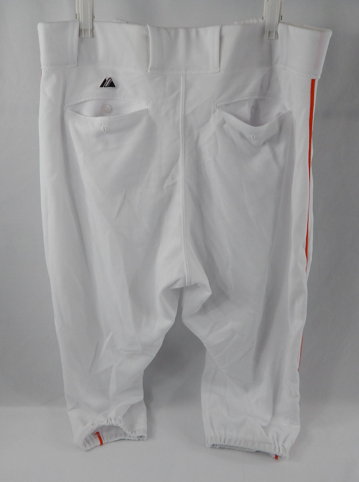 2015 Miami Marlins Michael Morse #38 Game Used White Pants 36-48-20 444 Pic2
