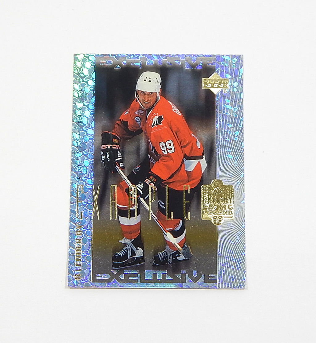 1999 UD Wayne Gretzky Living Legend A Leader by Example Wayne Gretzky #L6