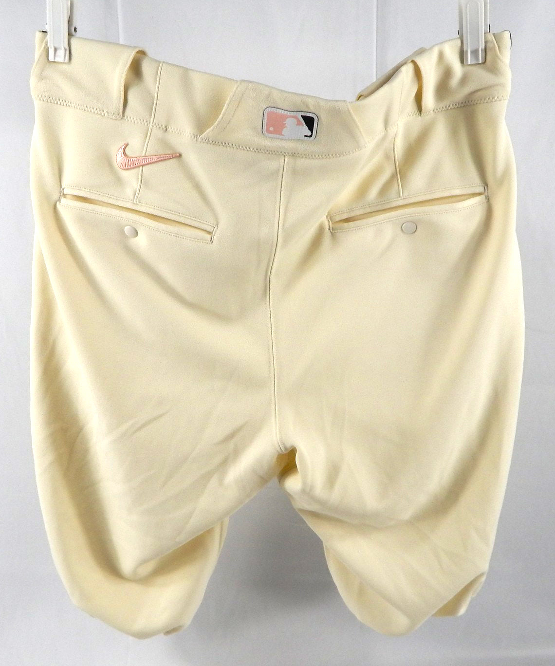 2024 Washington Nationals Andres Chaparro #19 Game Issued Pos Used Cream Pants C Pic2
