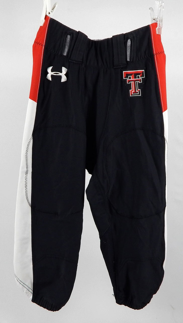 2020 Texas Tech Red Raiders Turner #86 Game Used Black Pants 34 875