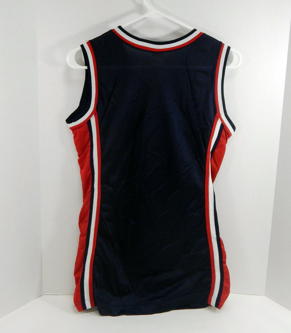 1990s Team USA Basketball Game Issued Navy Jersey 16 DP51414 Pic2