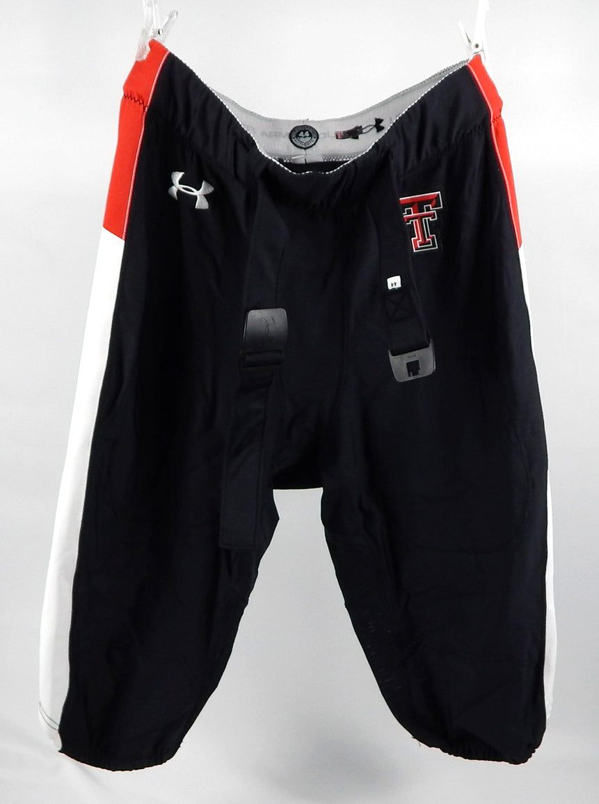 2020 Texas Tech Red Raiders Game Used Black Pants 44 DP84876