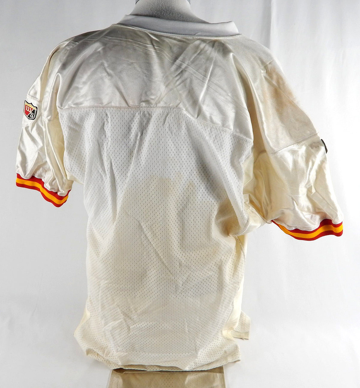 1995 Kansas City Chiefs Blank Game Issued White Jersey 46 423 Pic2