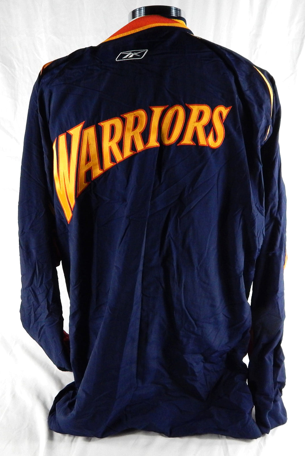 2000s Golden State Warriors Game Issued Navy Warm Up Jacket 54 597 Pic2