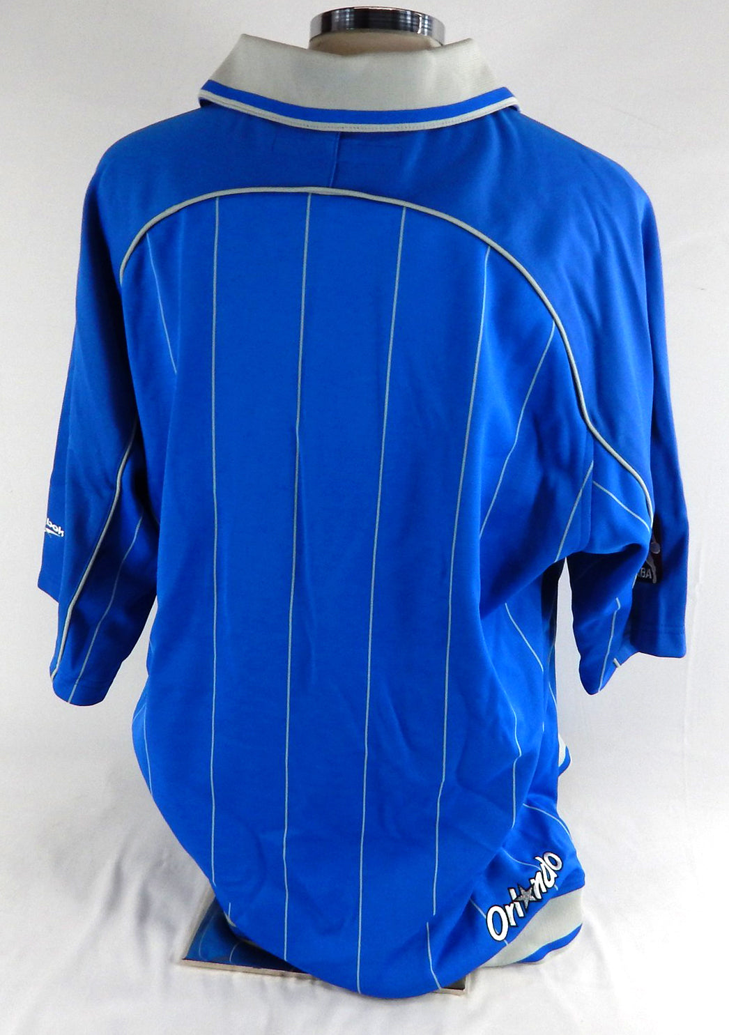2004-05 Orlando Magic Game Issued Blue Shooting Shirt Hardwood Classic XL 561 Pic2