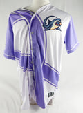 2024 Clearwater Threshers #22 Game Used White Jersey Strike Out Cancer 48 197