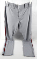 2018 Cleveland Indians Dan Otero #61 Game Used Grey Pants Negro League 40 68