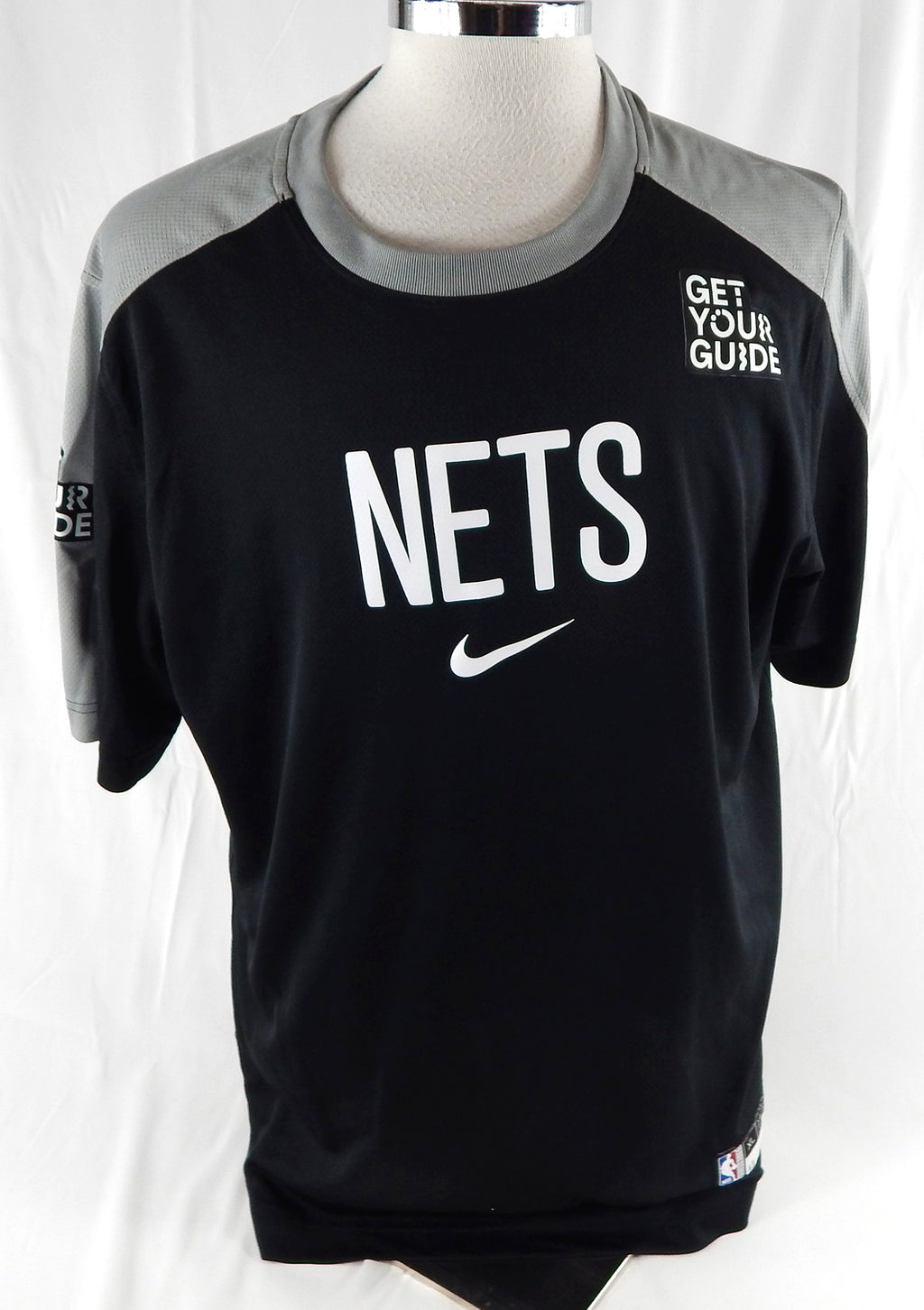 2024-25 Brooklyn Nets #23 12 Game Used Black Shooting Shirt XL 105