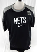 2024-25 Brooklyn Nets #23 12 Game Used Black Shooting Shirt XL 105