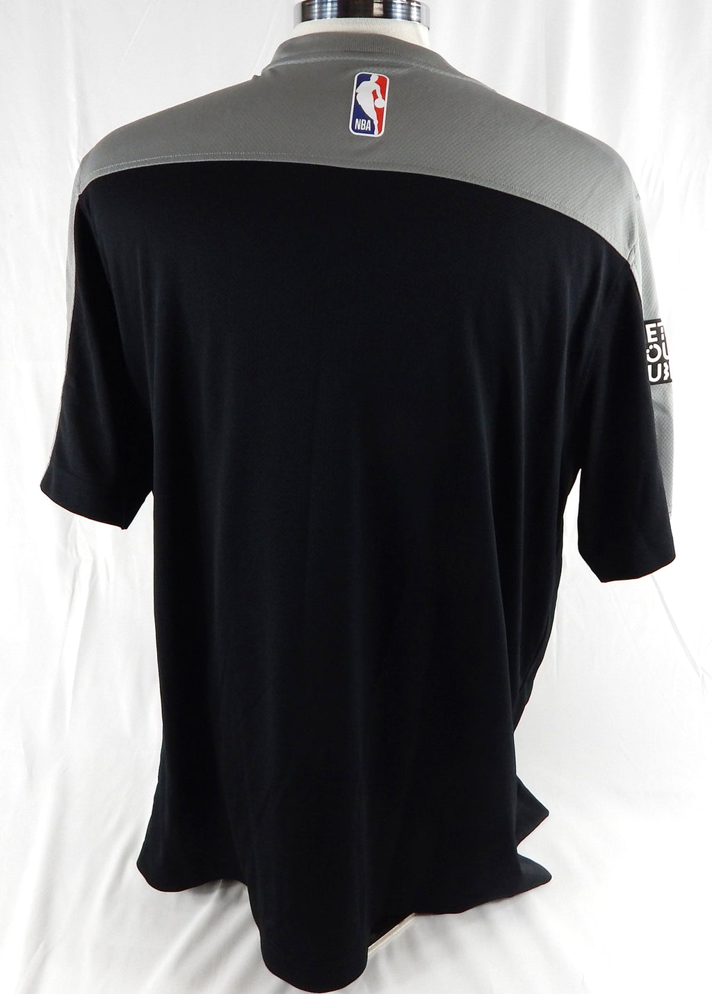 2024-25 Brooklyn Nets #23 12 Game Used Black Shooting Shirt XL 105 Pic2