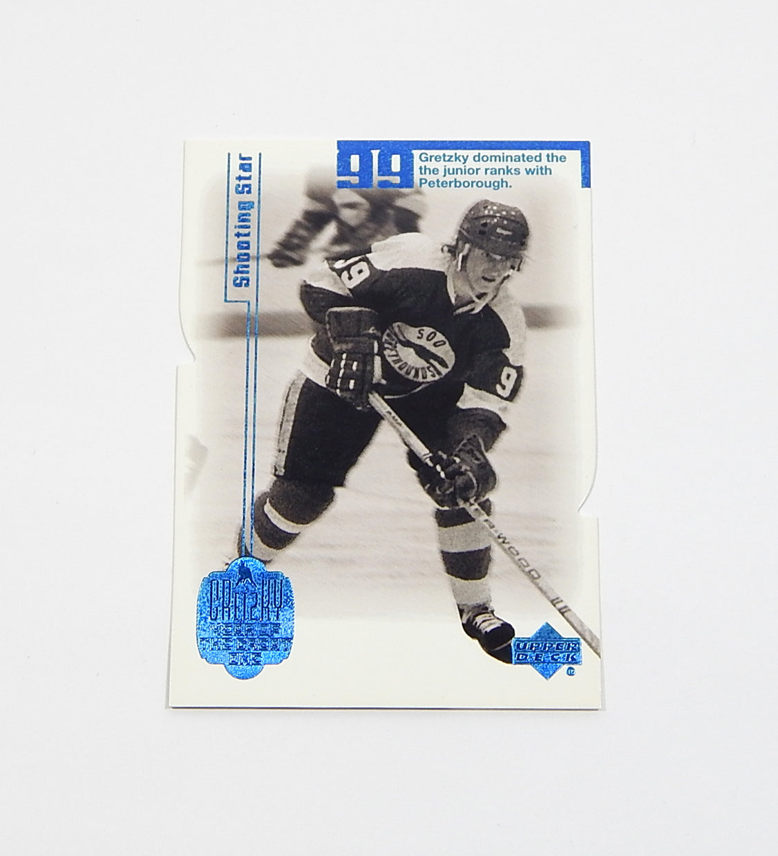 1999 UD Wayne Gretzky Living Legend Year of the Great One #5 Die-Cut #'d /1999