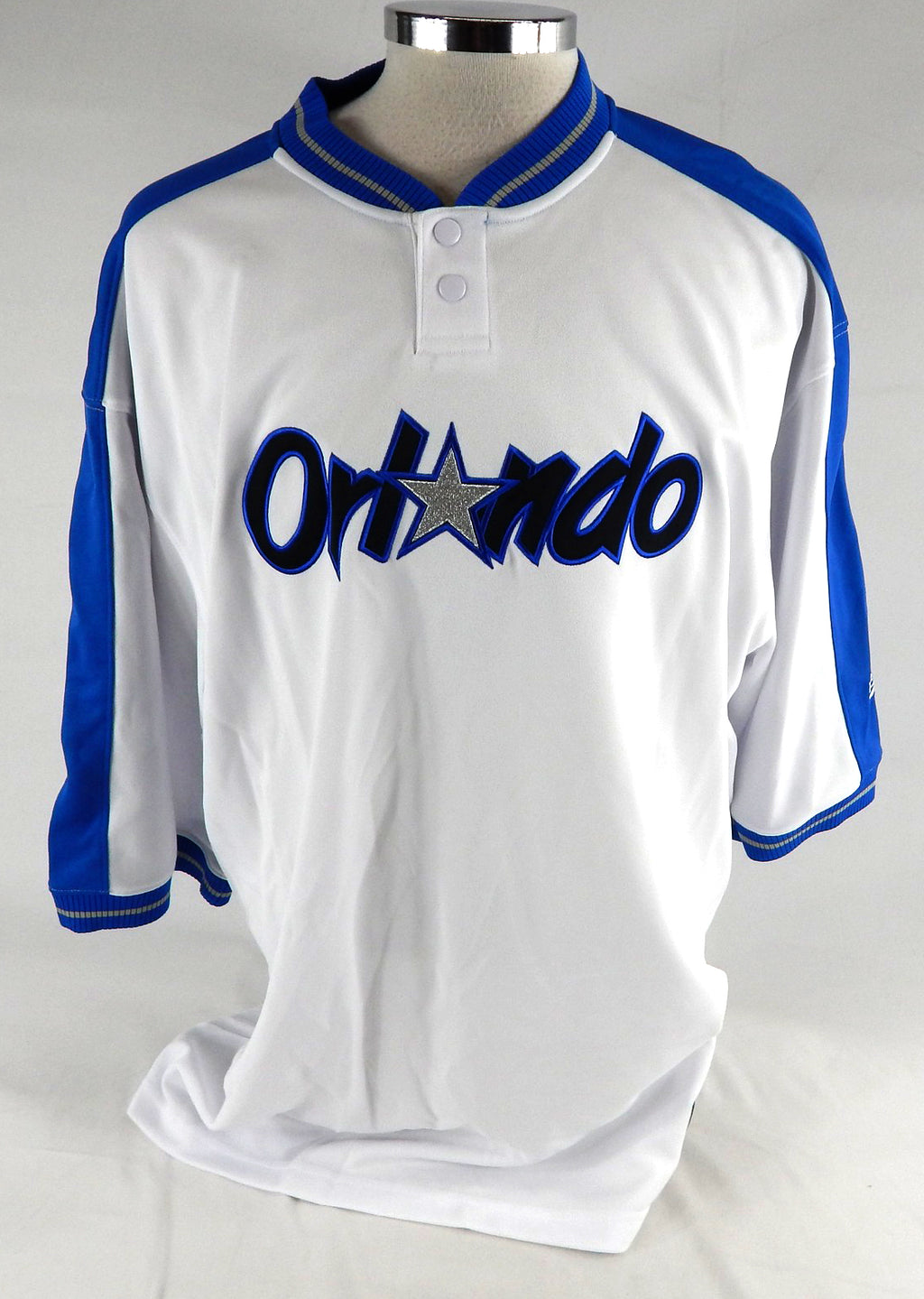 2004-05 Orlando Magic Game Issued White Shooting Shirt Hardwood Classic XL 565