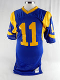 Late 1970s Los Angeles Rams #11 Game Issued Blue Jersey 42 597