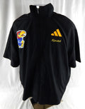 2024-25 Kansas Jayhawks #6 Game Used Black Shooting Shirt Womens Basketball M 77