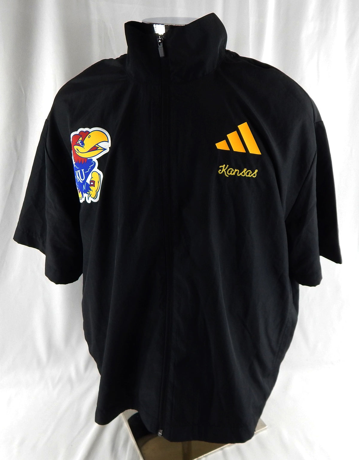 2024-25 Kansas Jayhawks #6 Game Used Black Shooting Shirt Womens Basketball M 77