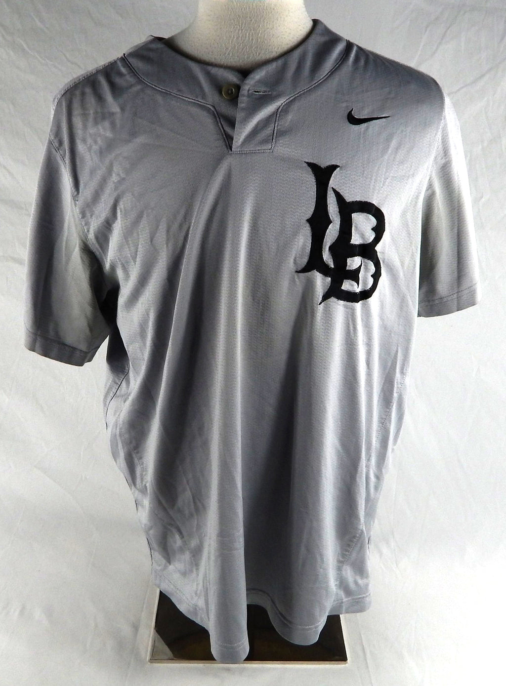 2021 Long Beach State Dirtbags #13 Game Used Grey Jersey Baseball XL 663