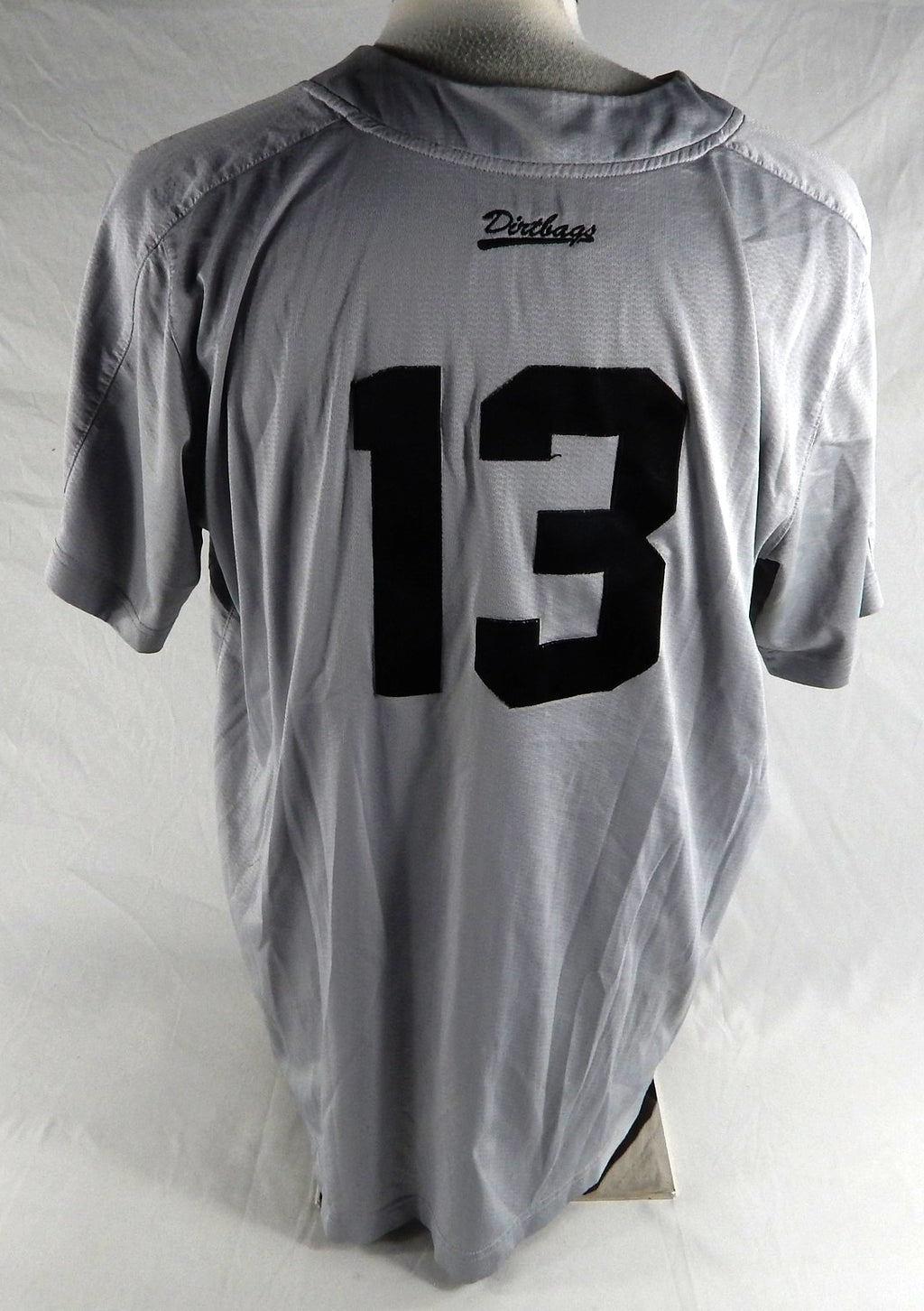 2021 Long Beach State Dirtbags #13 Game Used Grey Jersey Baseball XL 663 Pic2