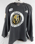 2020 Vegas Golden Knights #73 Game Used Grey Practice Jersey 56 616
