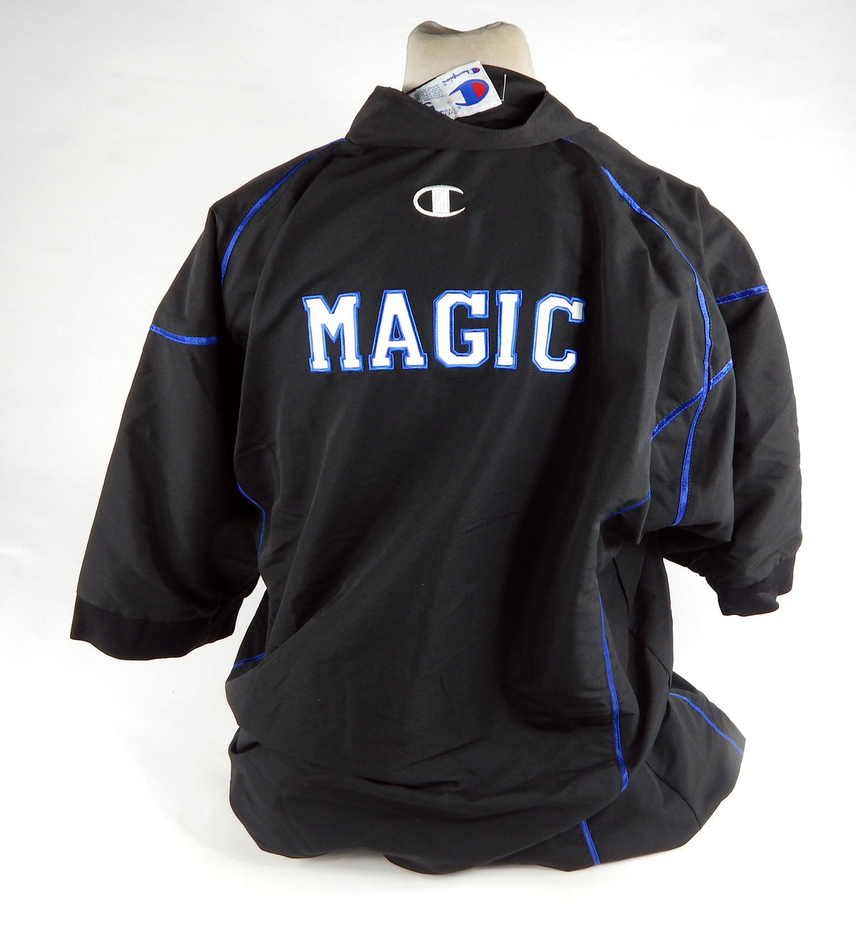 1990s Orlando Magic Game Issued Black Warm Up Jacket 54 DP71957 Pic2