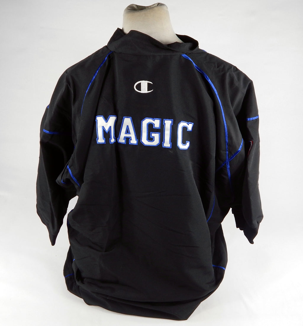 1990s Orlando Magic Game Issued Black Warm Up Jacket 54 DP71958 Pic2
