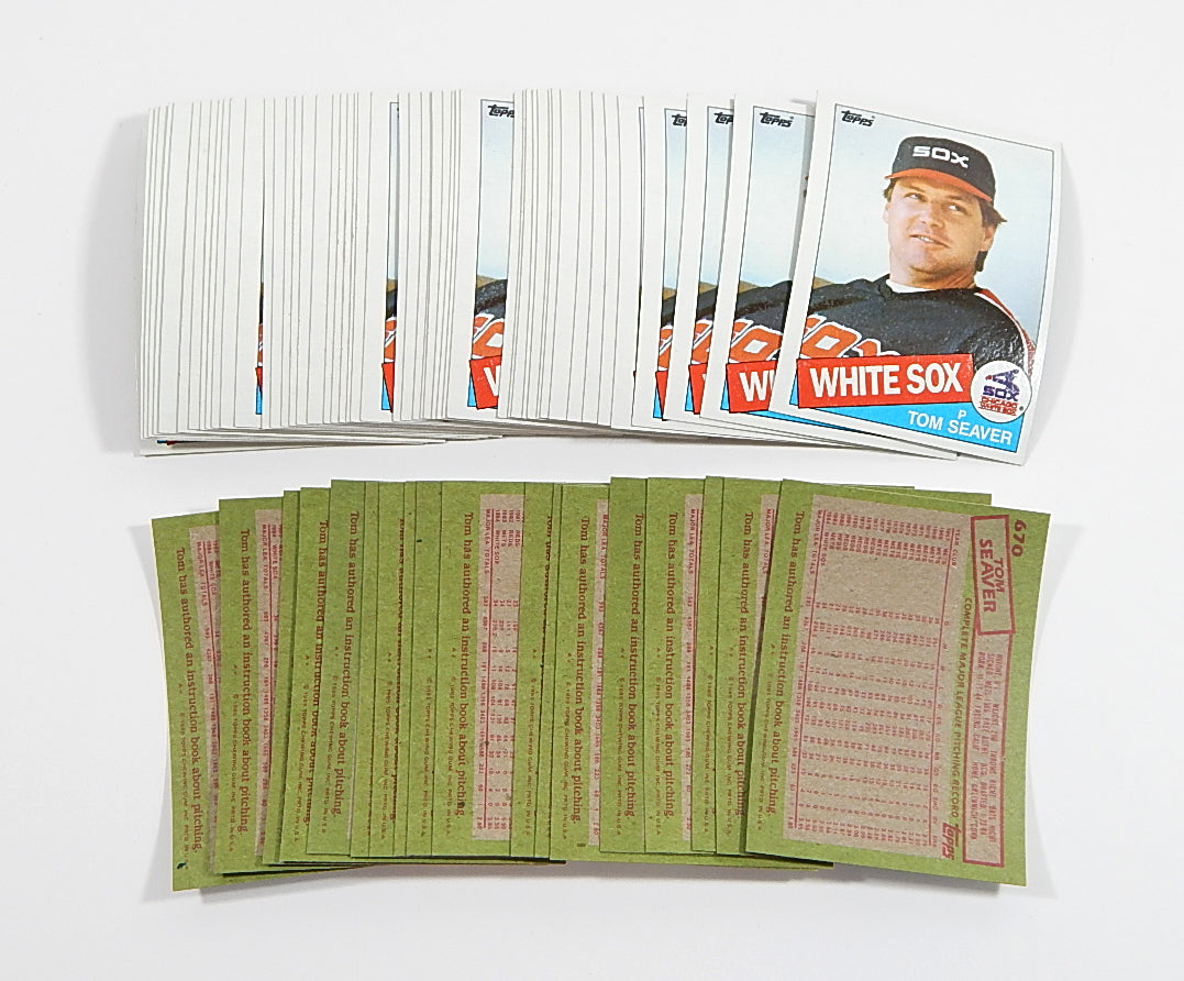 Lot of (68) 1985 Topps Tom Seaver #670 White Sox Pic2