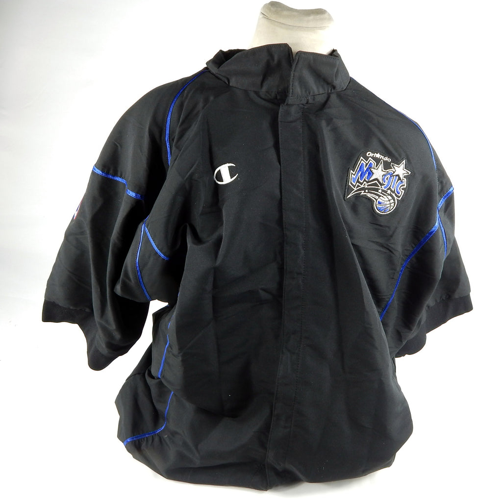 1990s Orlando Magic GameIssued Black Warm Up Jacket 54 DP71959