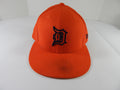 2017 Detroit Tigers Warwick Saupold #53 Game Issued Pos Used Orange Hat BP 6