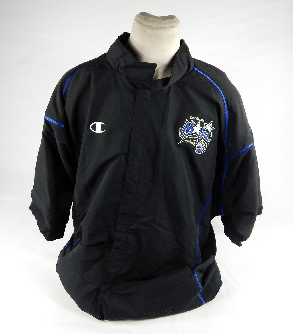 1990s Orlando Magic Game Issued Black Warm Up Jacket 54 DP71960