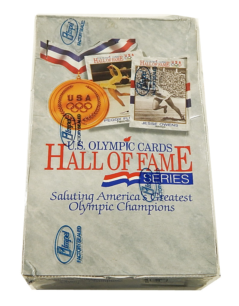 1991 Impel US Olympic Hall Of Fame Box Sealed (36 Packs)