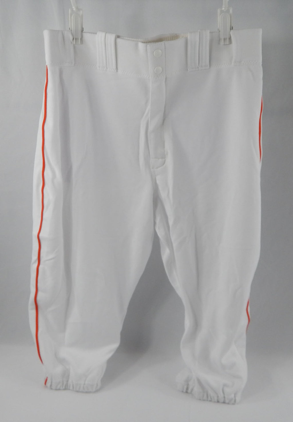 2015 Miami Marlins Reed Johnson #5 Game Used White Pants 34-47-19 461
