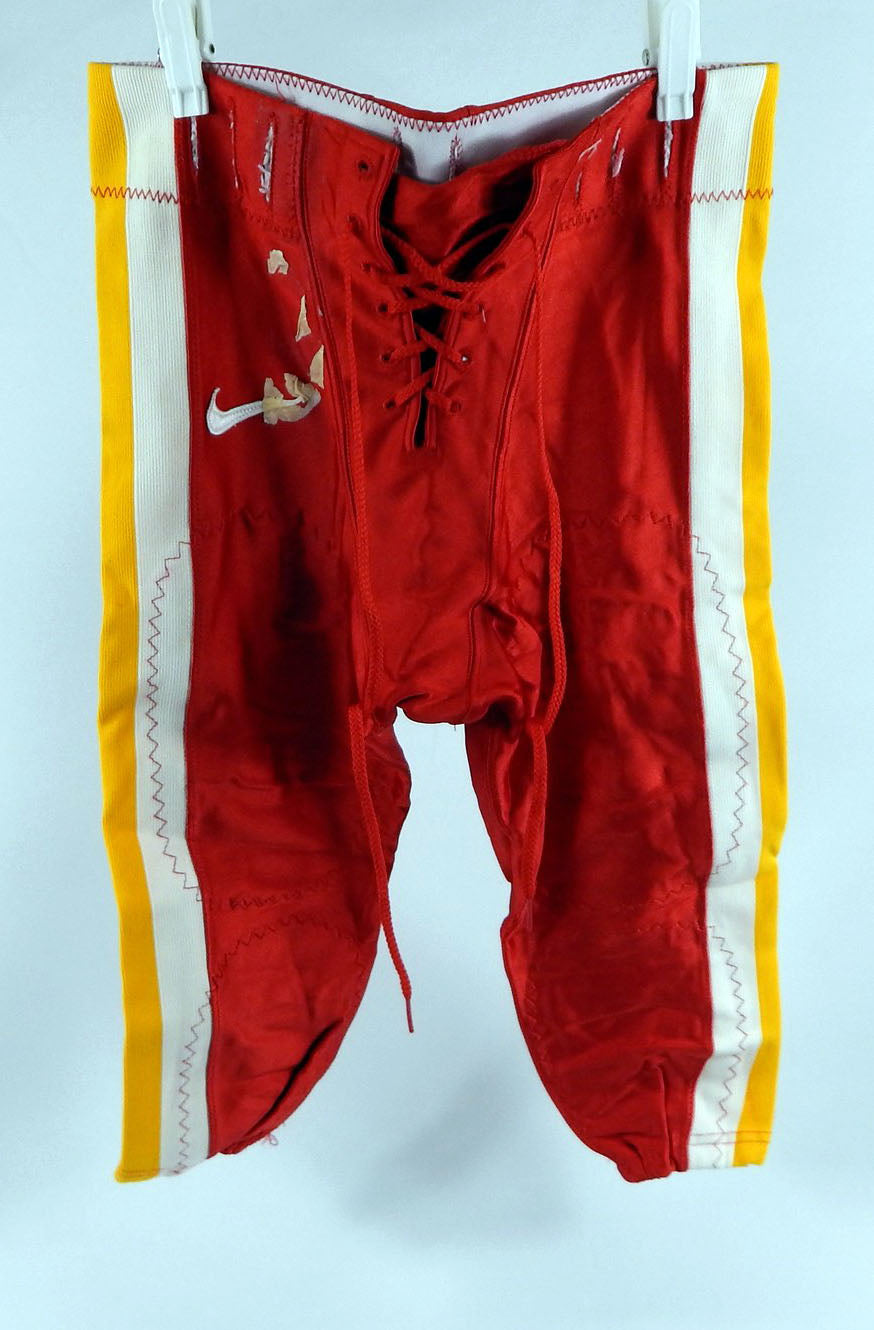 2000s Iowa State Cyclones Game Issued Red Football Pants Size M DP100888