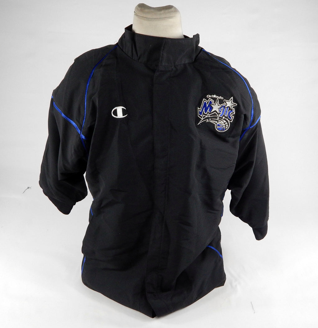 1990s Orlando Magic Game Issued Black Warm Up Jacket 48 DP71963