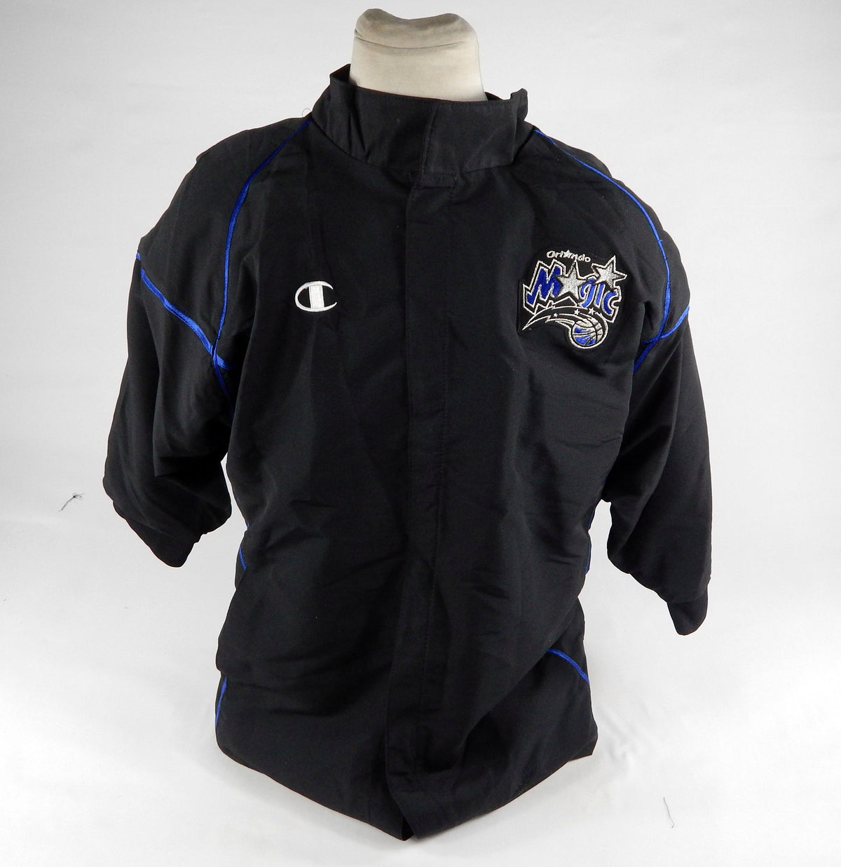 1990s Orlando Magic Game Issued Black Warm Up Jacket 48 DP71963