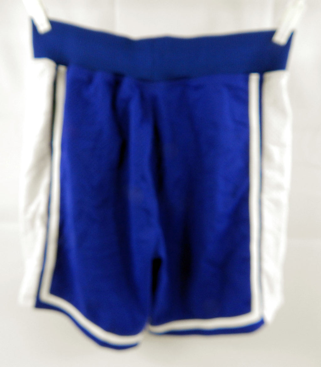 1996-97 NBA 50th Anniversary  Game Issued Blue Shorts XXL 179 Pic2