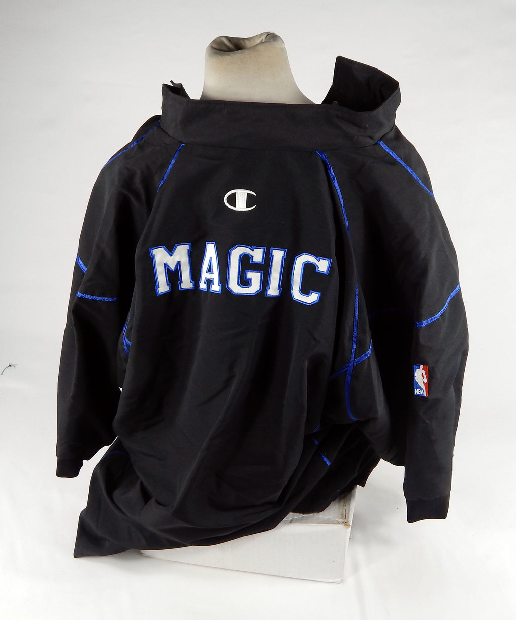 1990s Orlando Magic GameIssued Black Warm Up Jacket 54 DP71964 Pic2
