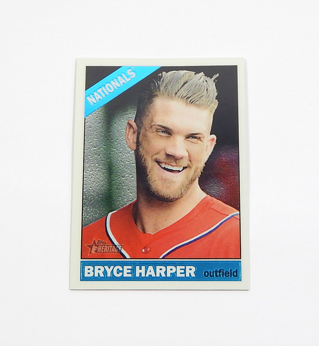 2015 Topps Heritage Chrome Bryce Harper #THC-440 #'d /999