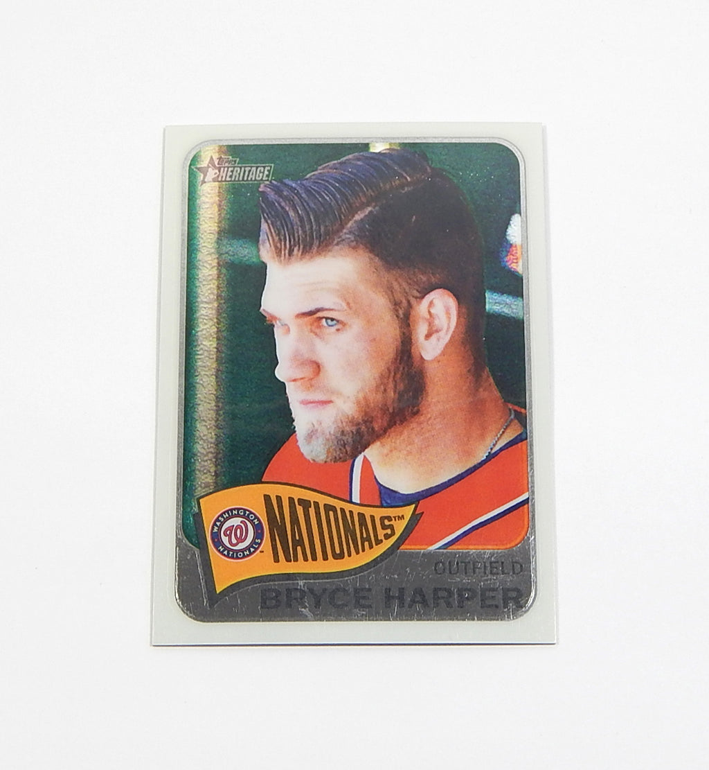 2014 Topps Heritage Chrome Bryce Harper #THC-400 #'d /999