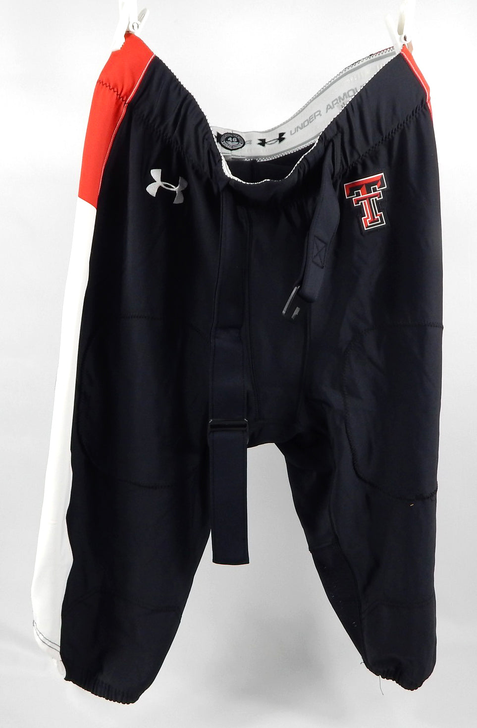 2020 Texas Tech Red Raiders Game Used Black Pants 46 913