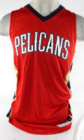2015-16 New Orleans Pelicans Blank Game Issued Red Jersey M DP69108