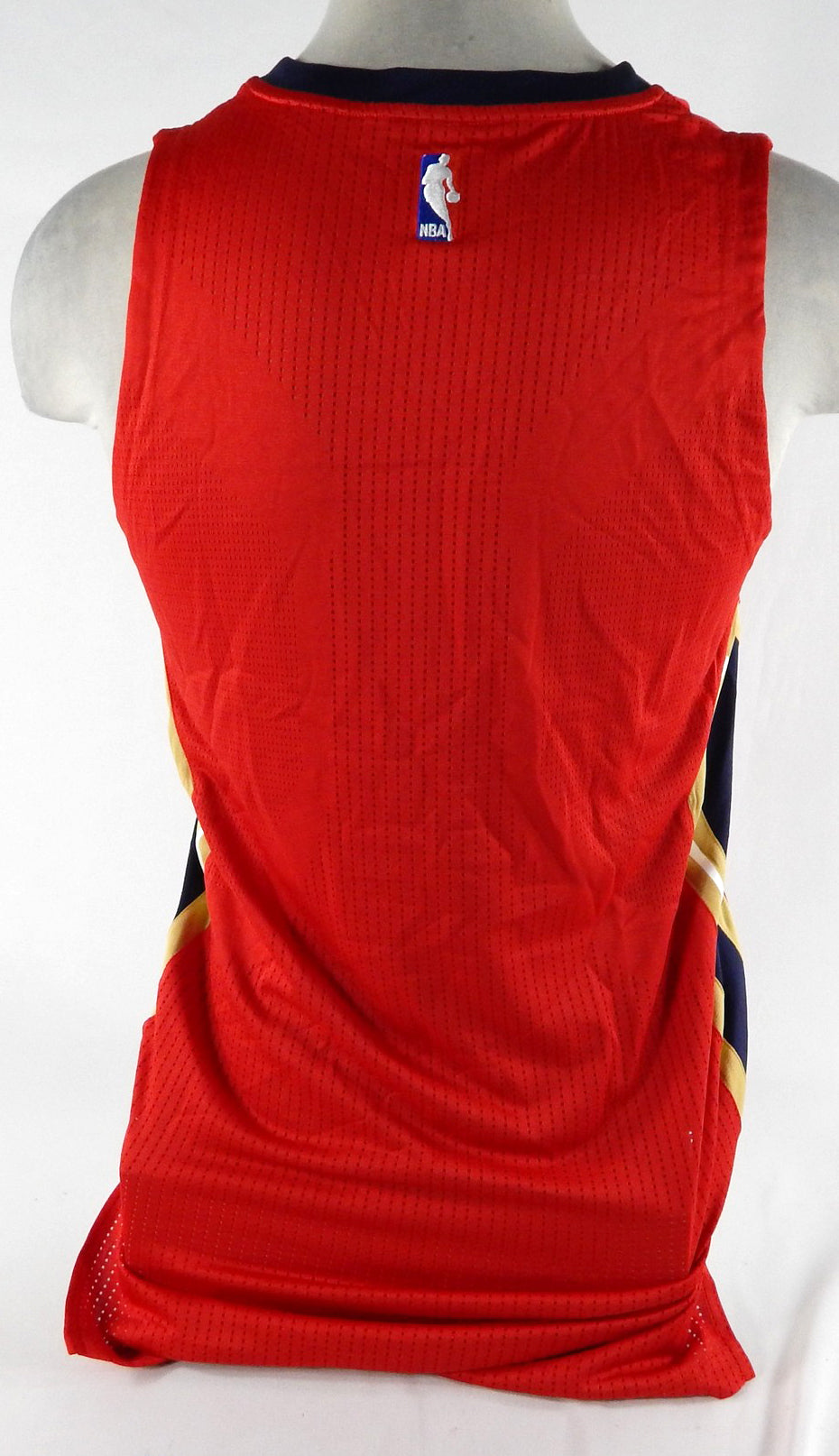 2015-16 New Orleans Pelicans Blank Game Issued Red Jersey M DP69108 Pic2