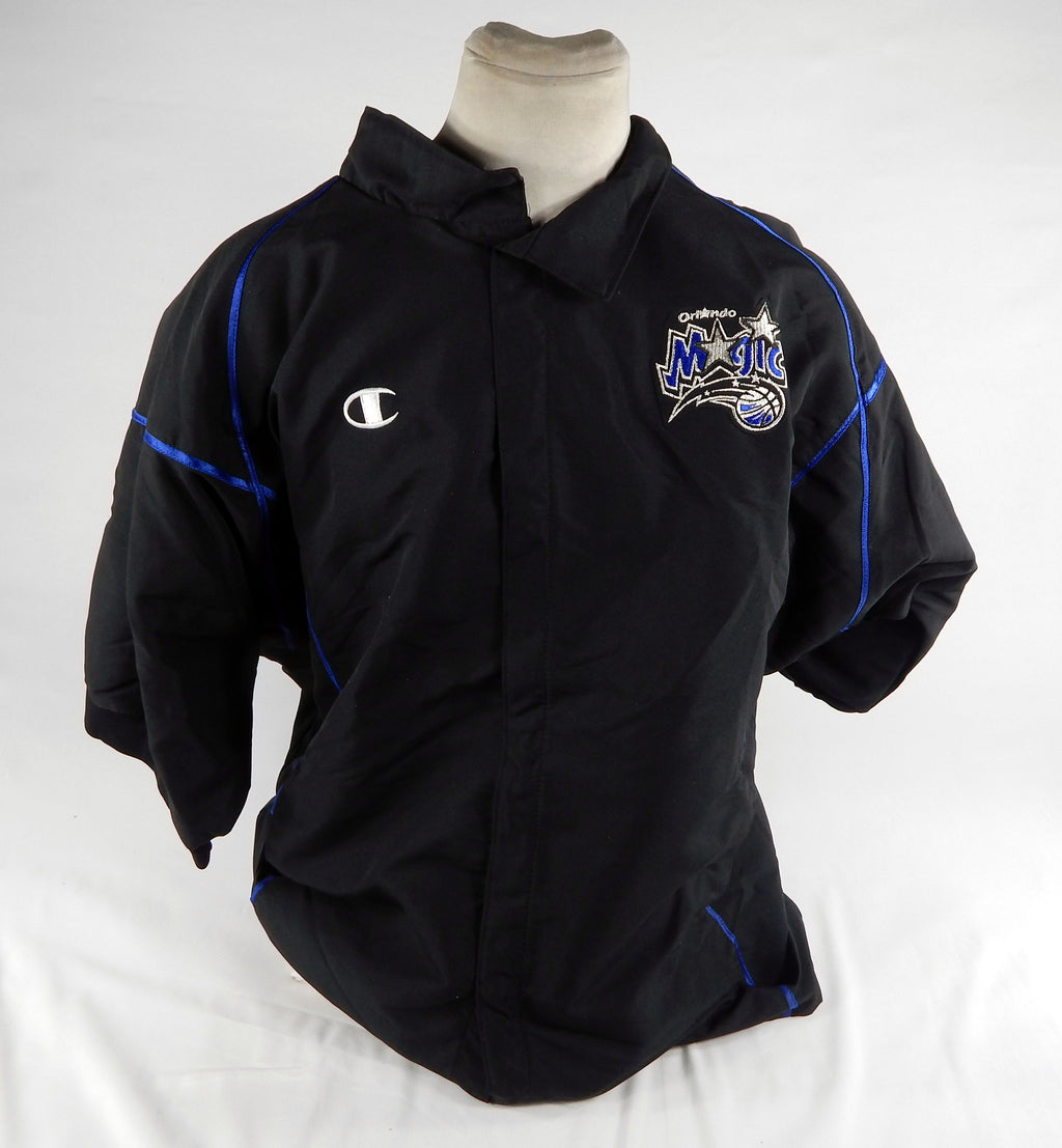 1990s Orlando Magic GameIssued Black Warm Up Jacket 50 DP71968