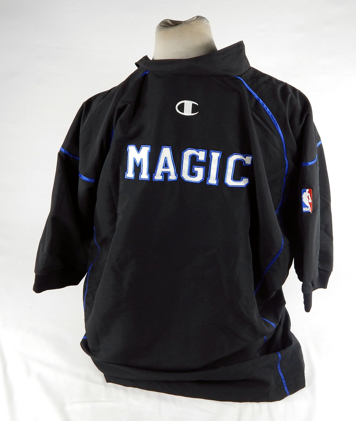1990s Orlando Magic GameIssued Black Warm Up Jacket 50 DP71968 Pic2