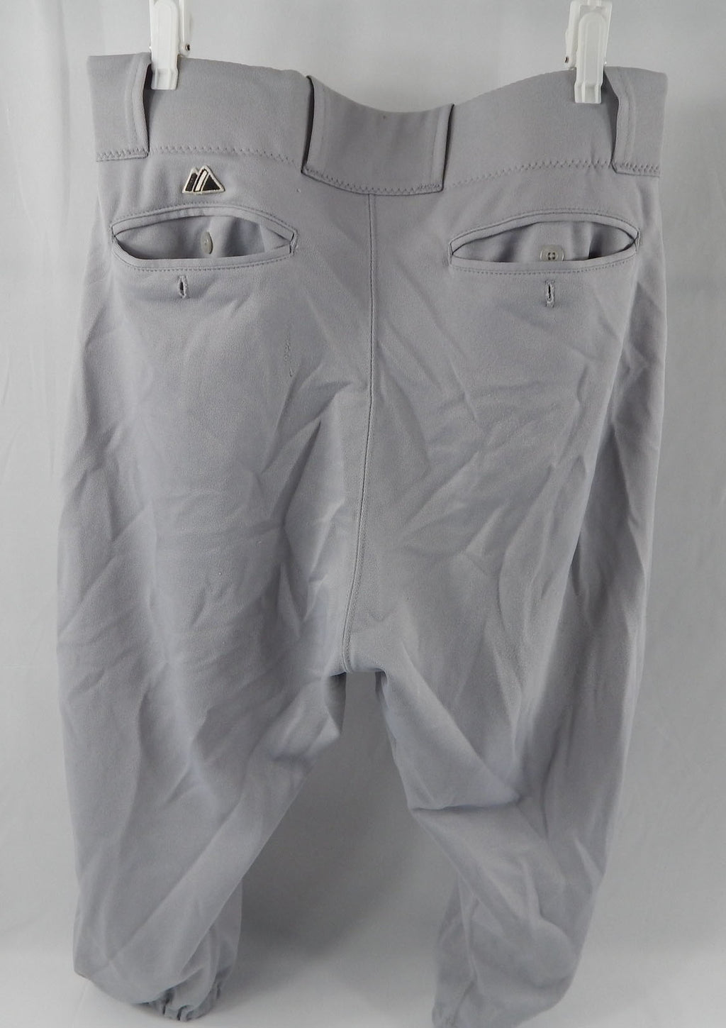 2012 Miami Marlins Donnie Murphy #22 Game Issued Grey Pants 35-44-18 469 Pic2
