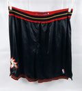 2002-06 Philadelphia 76ers Game Issued Black Shorts 44 187