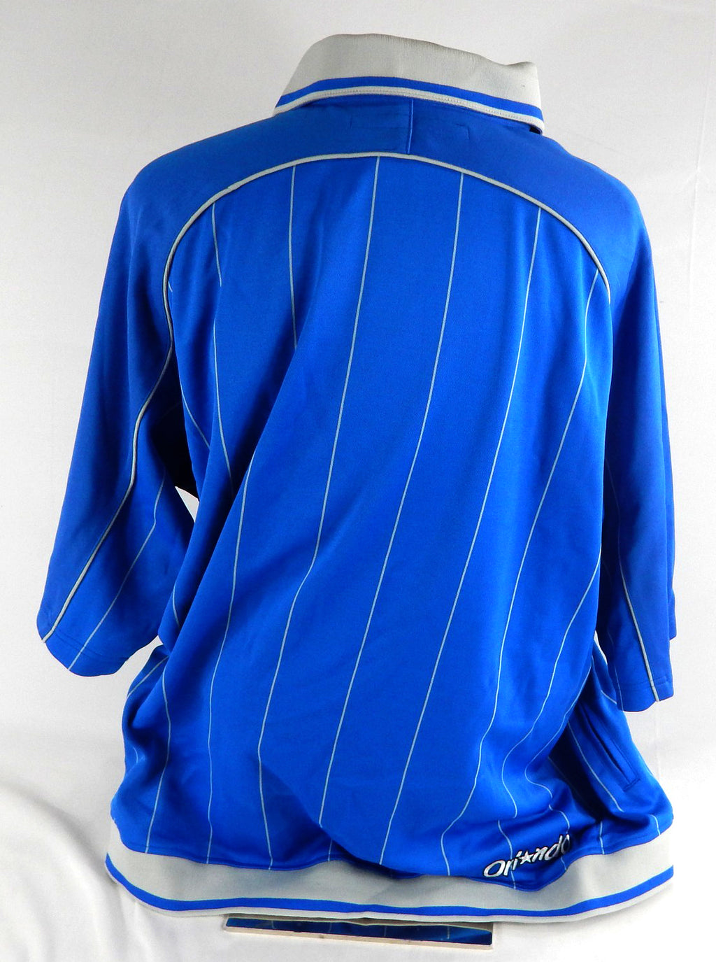 2004-05 Orlando Magic Game Issued Blue Shooting Shirt Hardwood Classic 2XLT 577 Pic2