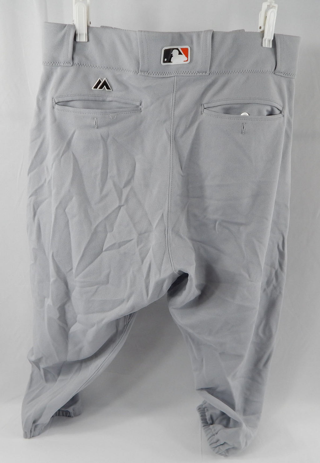 2016 Miami Marlins Brad Hand #52 Game Issued Grey Pants 35-45-20 470 Pic2