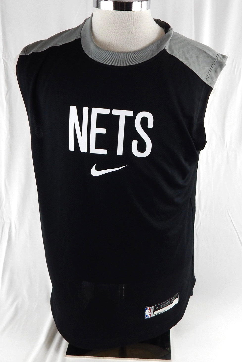 2024-25 Brooklyn Nets Amari Bailey #19 Game Used Black Tank Top Shirt M 120
