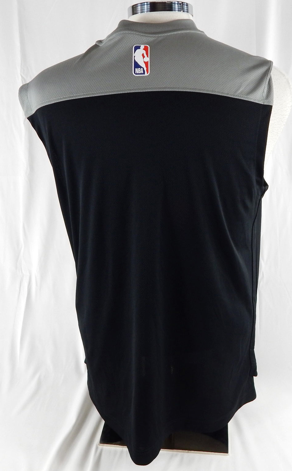 2024-25 Brooklyn Nets Amari Bailey #19 Game Used Black Tank Top Shirt M 120 Pic2