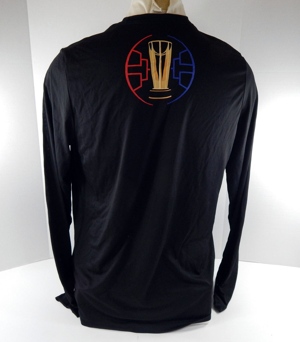 2023-24 Detroit Pistons Team Issued Black T-Shirt In Season Tournament XL 861S Pic2