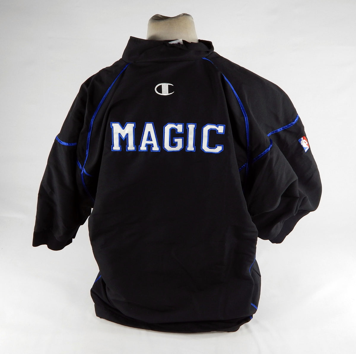 1990s Orlando Magic Game Issued Black Warm Up Jacket 50 DP71972 Pic2